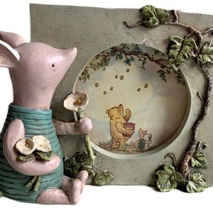 Vintage Piglet Picture Frame